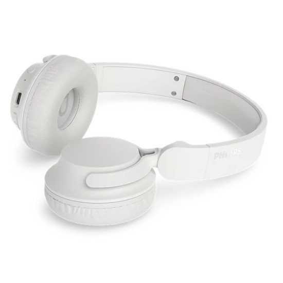 Philips TAH4500WT/00 casque Sans fil Arceau Appels/Musique Bluetooth Blanc