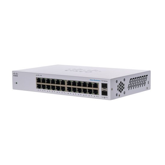 Cisco CBS110 Non-géré L2 Gigabit Ethernet (10/100/1000) 1U Gris