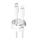 PanzerGlass empower by ® Racing 60W USB-C to Lightning Cable | USB 2.0 | 1.2M | Silver White câble USB Blanc