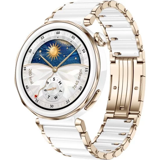 Huawei WATCH GT5 Pro 42mm 3,35 cm (1.32") AMOLED Numérique 466 x 466 pixels Blanc GPS (satellite) Huawei WATCH GT5 Pro 42mm 3,35 cm (1.32") AMOLED Numérique 466 x 466 pixels Blanc GPS (satellite)