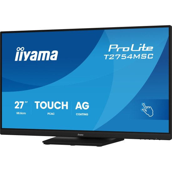 iiyama ProLite T2754MSC-B2AG écran PC 68,6 cm (27") 1920 x 1080 pixels Full HD Écran tactile