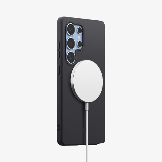 Spigen Silicone Fit (MagFit) coque de protection pour téléphones portables 17,5 cm (6.9") Housse Noir Spigen Silicone Fit (MagFit) coque de protection pour téléphones portables 17,5 cm (6.9") Housse Noir