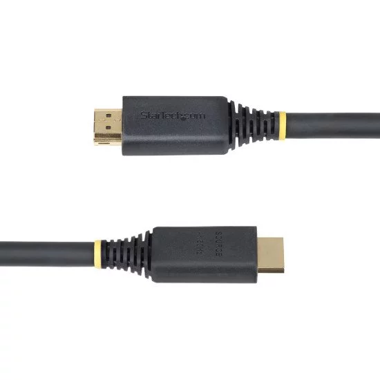 StarTech.com Câble HDMI Haut Débit Actif de 10m, 4K 60Hz/1440p 144Hz, HDR10/HDCP 2.2/ARC, 18Gbps, Cordon HDMI, UHD HDMI 2.0 pour TV/Moniteur/Écran, Gaine TPE StarTech.com Câble HDMI Haut Débit Actif de 10m, 4K 60Hz/1440p 144Hz, HDR10/HDCP 2.2/ARC, 18Gbps, Cordon HDMI, UHD HDMI 2.0 pour TV/Moniteur/Écran, Gaine TPE