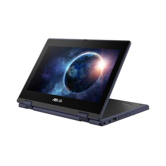 ASUS BR1104FTA-NS0368XA Intel® N N150 Hybride (2-en-1) 29,5 cm (11.6") Écran tactile HD 8 Go LPDDR5-SDRAM 128 Go UFS Wi-Fi 6E (802.11ax) Windows 11 Pro Education Gris AZERTY Belge