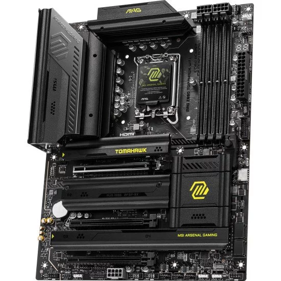 MSI MAG Z890 TOMAHAWK WIFI carte mère Intel Z890 LGA 1851 (Socket V1) ATX MSI MAG Z890 TOMAHAWK WIFI carte mère Intel Z890 LGA 1851 (Socket V1) ATX