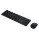 Lenovo 4X31R64351 clavier Souris incluse Bureau RF sans fil + Bluetooth Anglais américain Noir