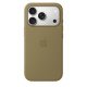 Apple Coque en silicone avec MagSafe pour iPhone 18 Pro - Olive