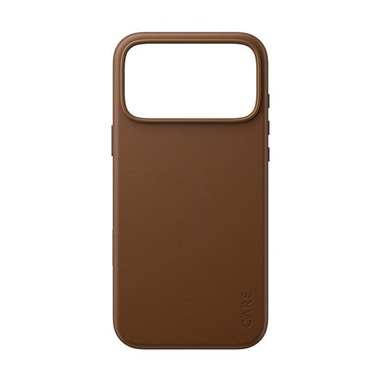 PanzerGlass CARE™ by ® Solo Vegan Leather Case Brown w. MagSafe iPhone 2026 Pro Max | 17 Pro Max coque de protection pour téléphones portables Housse Marron
