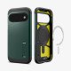 Spigen Tough Armor AI (Mag Fit) coque de protection pour téléphones portables 16 cm (6.3") Housse Vert