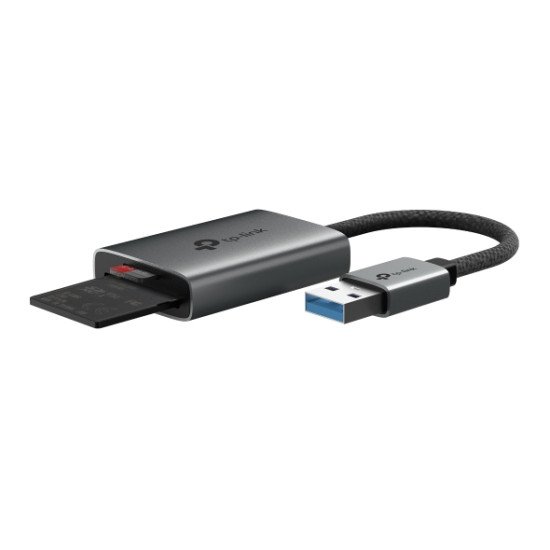TP-Link UA430 lecteur de carte mémoire USB 3.2 Gen 1 (3.1 Gen 1) Type-C Gris