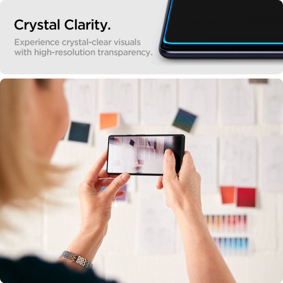 Spigen GLAS.tR Slim Protection d'écran transparent Samsung 2 pièce(s)