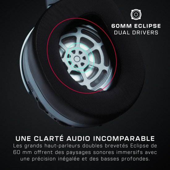 Turtle Beach Casque gaming amplifié multiplateforme sans fil Stealth 700 pour Xbox Series X|S, Xbox One, PC et mobile - Haut-parleurs 60 mm, microphone avec isolation acoustique par l'IA, Bluetooth. Batterie 80 heures – Cobalt Turtle Beach Casque gaming amplifié multiplateforme sans fil Stealth 700 pour Xbox Series X|S, Xbox One, PC et mobile - Haut-parleurs 60 mm, microphone avec isolation acoustique par l'IA, Bluetooth. Batterie 80 heures – Cobalt