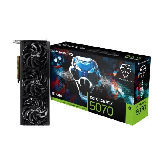 Gainward GeForce RTX 5070 Python III NVIDIA 12 Go GDDR7 Gainward GeForce RTX 5070 Python III NVIDIA 12 Go GDDR7