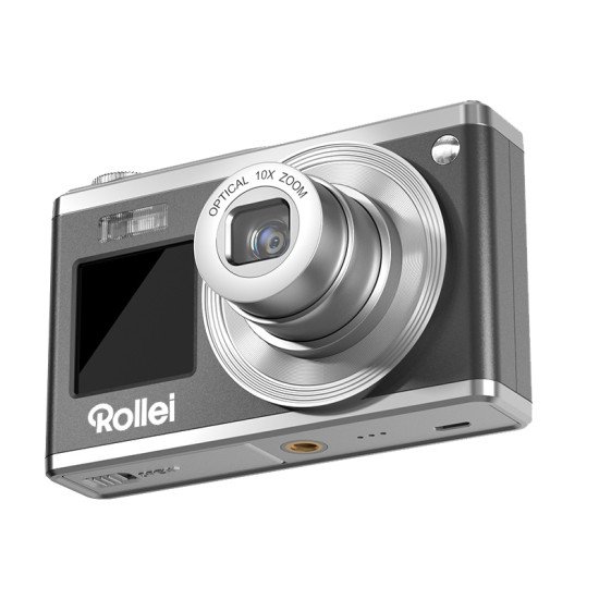Rollei Compactline 10x Appareil-photo compact 60 MP CMOS 5264 x 3888 pixels Gris, Argent