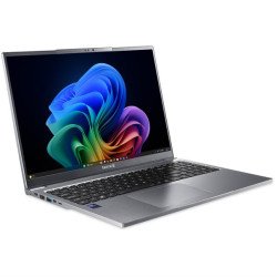 TERRA Mobile 1671L Copilot+ PC Intel Core Ultra 5 228V Ordinateur portable 40,6 cm (16") WQXGA 32 Go DDR5-SDRAM 1 To SSD Wi-Fi 7 (802.11be) Windows 11 Pro Allemand Gris