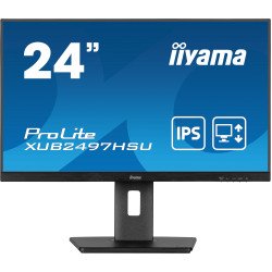 iiyama XUB2497HSU-B2 écran PC 60,5 cm (23.8") 1920 x 1080 pixels Full HD LED Noir