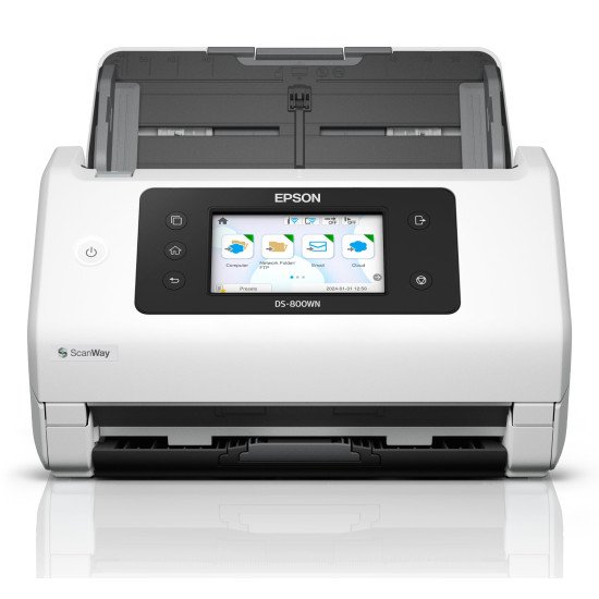 Epson WorkForce DS-800WN Alimentation papier de scanner 600 x 600 DPI A4 Blanc Epson WorkForce DS-800WN Alimentation papier de scanner 600 x 600 DPI A4 Blanc
