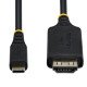 StarTech.com Câble Adaptateur USB-C vers HDMI de 1m, Connecteur HDMI à Verrouillage, 4K 60Hz, Compatible Thunderbolt, HDR, Câble Unidirectionnel pour MacBook, Dell, HP, Lenovo