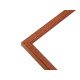 Deknudt S236H3 15x20 houten lijst donkerbruin Cadre pour une seule photo Marron Deknudt S236H3 15x20 houten lijst donkerbruin Cadre pour une seule photo Marron