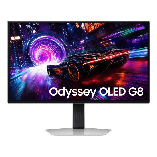 Samsung G81SF écran PC 68,6 cm (27") 3840 x 2160 pixels 4K Ultra HD OLED Argent