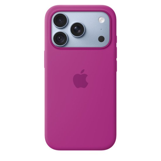 Apple Coque en silicone avec MagSafe pour iPhone 18 Pro - Magenta