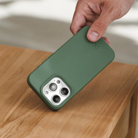 Woodcessories Bio Case coque de protection pour téléphones portables 17 cm (6.7") Housse Vert