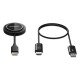 Manhattan Kit de présentation sans fil HDMI 1080p, ensemble de 2 pièces avec récepteur HDMI et émetteur HDMI type dongle, pour diffusion vidéo sans fil depuis un ordinateur portable, une tablette ou un smartphone vers un téléviseur ou un projecteur HDMI, 