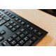 CHERRY KW 3000 clavier RF sans fil QWERTY Anglais Noir