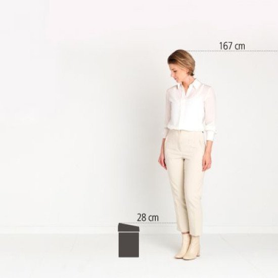 Brabantia TOUCH BIN 3 L Rond Acier Brabantia TOUCH BIN 3 L Rond Acier