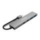Origin Storage Origin 4 Ports - 2 USB3.2 & 2 Type C Gen1 Hub Avec fil USB 3.2 Gen 1 (3.1 Gen 1) Type-A + Type-C Gris Origin Storage Origin 4 Ports - 2 USB3.2 & 2 Type C Gen1 Hub Avec fil USB 3.2 Gen 1 (3.1 Gen 1) Type-A + Type-C Gris