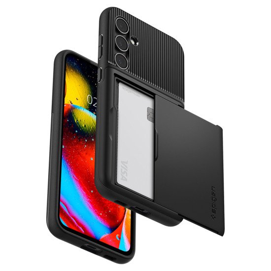 Spigen Slim Armor CS coque de protection pour téléphones portables 16,3 cm (6.4") Housse Noir