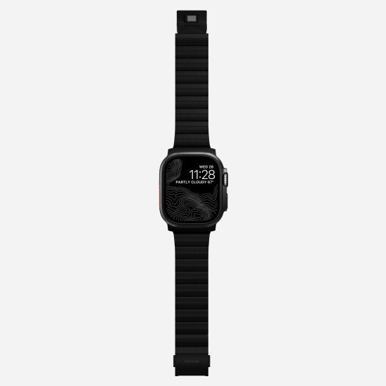 Nomad NM014834858 accessoire intelligent à porter sur soi Bande Noir Titane