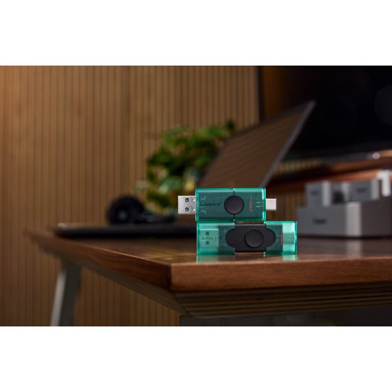 Kingston Technology DataTraveler 128 Go USB-A + USB-C 3.2 Gen 1 DuoG2 Kingston Technology DataTraveler 128 Go USB-A + USB-C 3.2 Gen 1 DuoG2