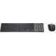 DELL Pro 7 KM746 clavier Souris incluse Universel RF sans fil + Bluetooth QWERTY US International Graphite