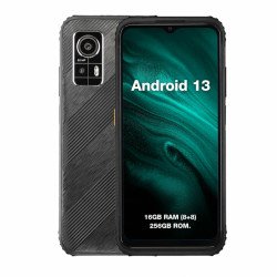 AGM H6 EU001B smartphone 16,7 cm (6.56") Triple SIM Android 13 4G USB Type-C 8 Go 256 Go 4900 mAh Noir AGM H6 EU001B smartphone 16,7 cm (6.56") Triple SIM Android 13 4G USB Type-C 8 Go 256 Go 4900 mAh Noir