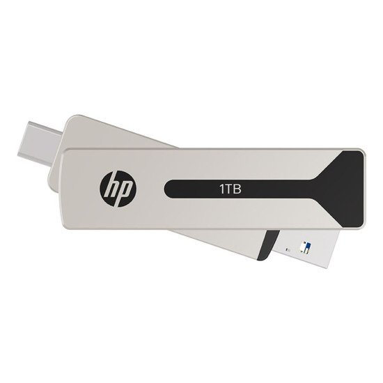 PNY 911 Pro lecteur USB flash 1 To USB Type-A / USB Type-C 3.2 Gen 2 (3.1 Gen 2) Argent
