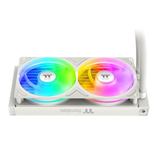 Thermaltake Retro 240 Ultra Processeur Kit de refroidissement du liquide 12 cm Blanc 1 pièce(s)