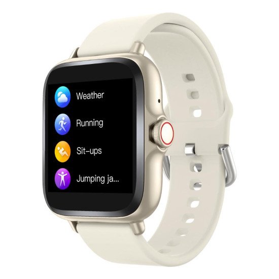 Denver SWC-156BEMK2 smartwatche et montre de sport 3,66 cm (1.44") TFT 128 x 128 pixels Écran tactile Beige Denver SWC-156BEMK2 smartwatche et montre de sport 3,66 cm (1.44") TFT 128 x 128 pixels Écran tactile Beige