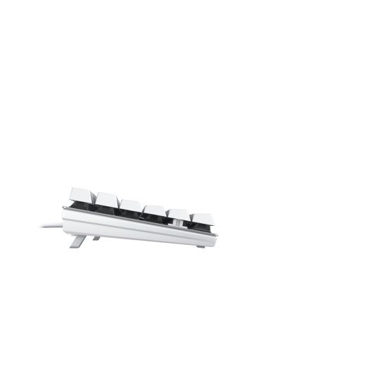 CHERRY KC 200 MX clavier Universel USB QWERTY Anglais Argent, Blanc
