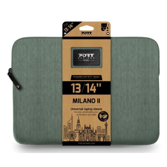 PORT Designs Milano II Eco Sleeve 35,6 cm (14") Housse Vert
