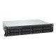 Synology RackStation RS1226+ serveur de stockage NAS Rack (2 U) AMD Ryzen V1500B 4 Go DDR4 0 To Synology DSM Noir