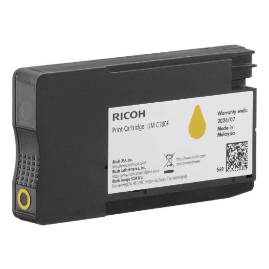 Ricoh 408520 Cartouche de toner 1 pièce(s) Original Jaune