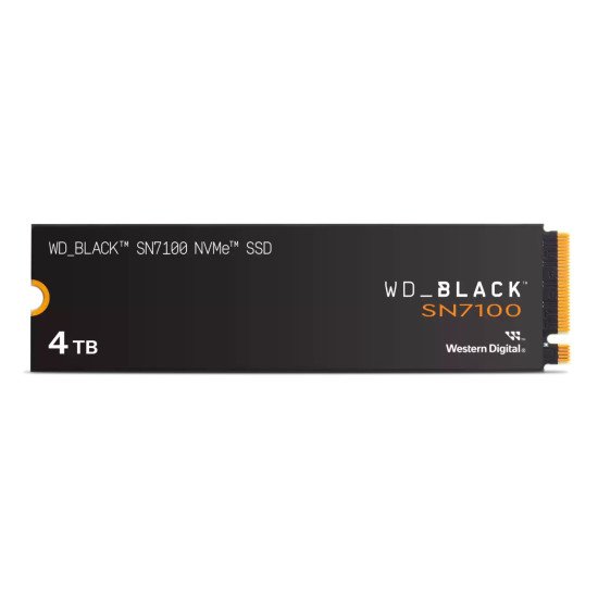 Western Digital Black SN7100 4 Go M.2 PCI Express 4.0 NVMe 3D TLC NAND Western Digital Black SN7100 4 Go M.2 PCI Express 4.0 NVMe 3D TLC NAND