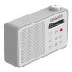 Kenwood CR-M25DAB-W Radio portable Numérique Blanc