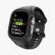 Spigen Liquid Air Pro Boîtier + bracelet Noir Polyuréthane thermoplastique (TPU)