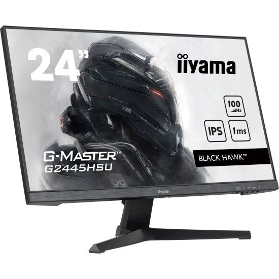 iiyama G-MASTER G2445HSU-B2 écran PC 61 cm (24") 1920 x 1080 pixels Full HD LCD Noir iiyama G-MASTER G2445HSU-B2 écran PC 61 cm (24") 1920 x 1080 pixels Full HD LCD Noir