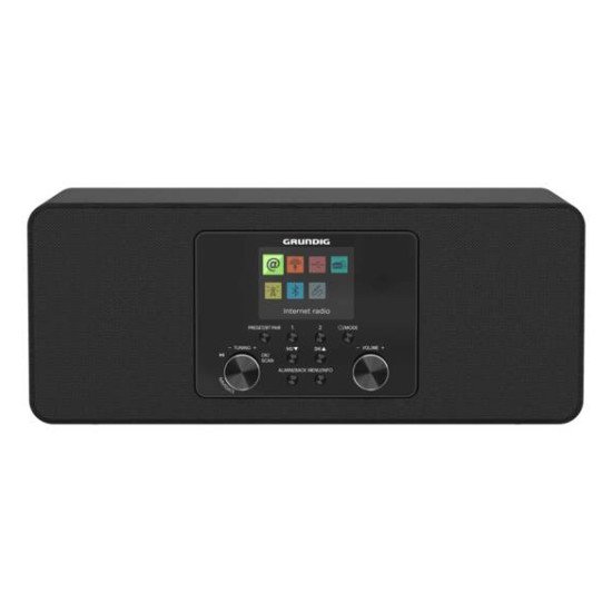 Grundig DTR 5100 2.0 DAB+ WEB Portable Analogique et numérique Noir
