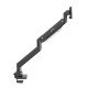 Manhattan Support de bureau pour TV/moniteurs (bras à vérin gaz à Bras articulé), écrans 13" à 42", fixation à l'arrière par pince ou passe-câble, Compatibilité VESA : de 75x75 à 200x200mm (vérifiez les dimensions des quatre trous de fixation à 