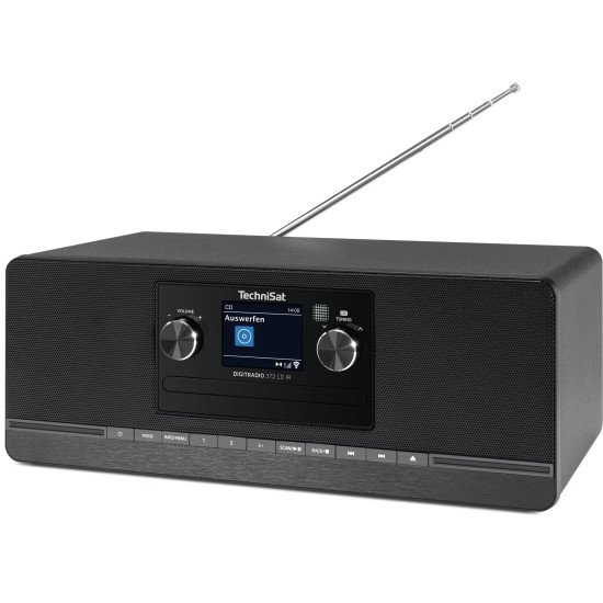 TechniSat DIGITRADIO 372 CD IR Internet Analogique et numérique Noir