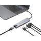 Conceptronic DONN29G station d'accueil Avec fil USB 3.2 Gen 2 (3.1 Gen 2) Type-C Gris Conceptronic DONN29G station d'accueil Avec fil USB 3.2 Gen 2 (3.1 Gen 2) Type-C Gris